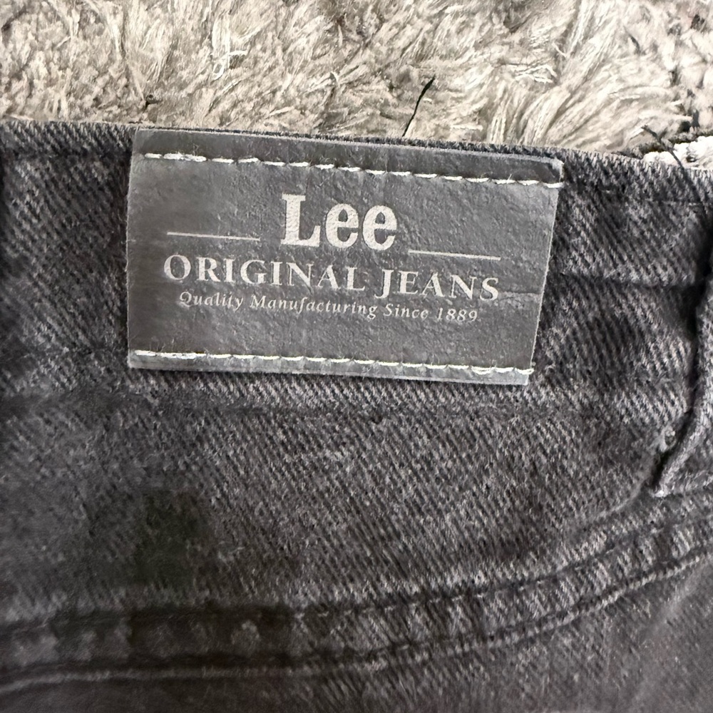 Vintage Lee High Rise Mom Jeans black